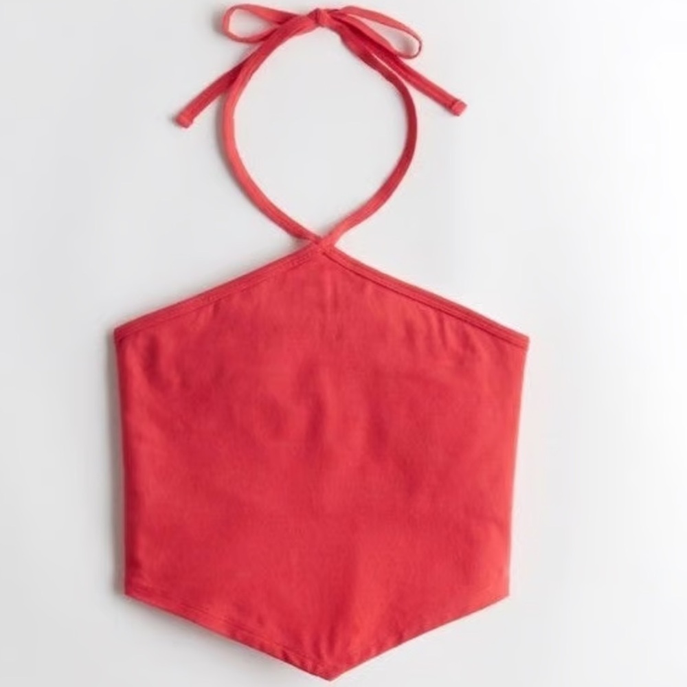 Red Halter Top